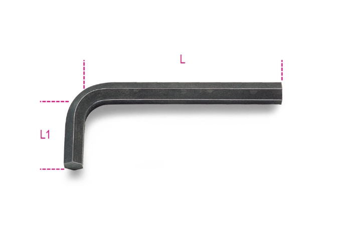 Beta Tools Model 96 N0 14mm-offset Hexagon Key Wrenches Burnished Beta Tools Model 96 N0 14mm-offset Hexagon Key Wrenches Burnished