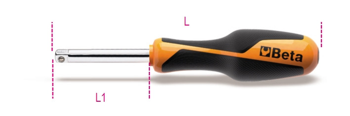 Beta Tools Model 900 Bg/30C-1/4' Drive Spinner Handle Beta Tools Model 900 Bg/30C-1/4' Drive Spinner Handle