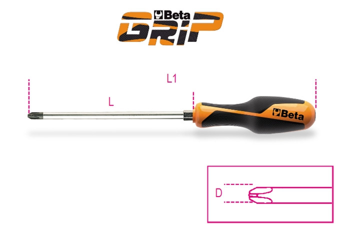 Beta Tools Model 1262 Ph3 E8-Screwdrivers Hexagon Bolster Beta Tools Model 1262 Ph3 E8-Screwdrivers Hexagon Bolster