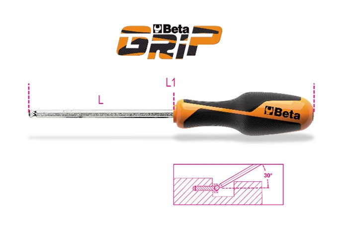 Beta Tools Model 1266 Bp2mm-Ball Head Hexagon Drivers + Handles Beta Tools Model 1266 Bp2mm-Ball Head Hexagon Drivers + Handles