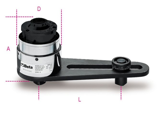 Beta Tools Model 565 2R-Torque Multiplier 25:1 Anti-Wind Up Beta Tools Model 565 2R-Torque Multiplier 25:1 Anti-Wind Up
