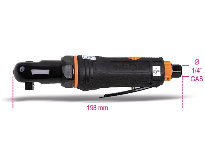 Beta Tools Model 1921 M2-3/8' Compact Reversible Air Ratchet Beta Tools Model 1921 M2-3/8' Compact Reversible Air Ratchet