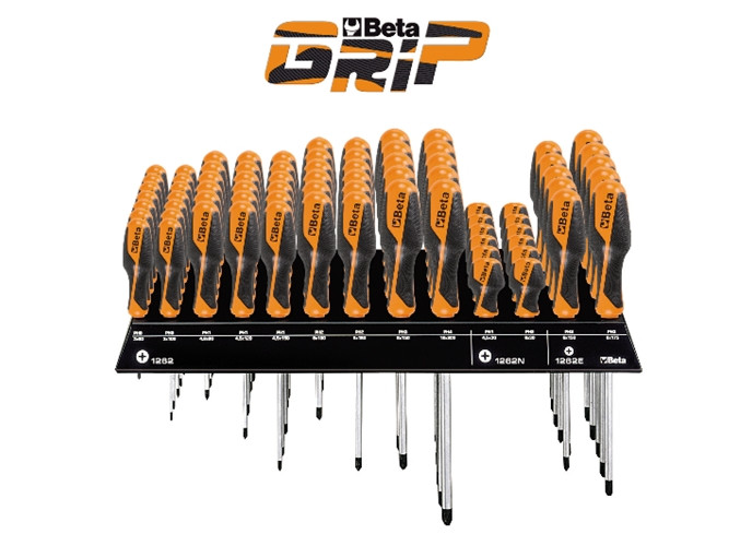 Beta Tools Model 1263 E70-Wall-Mounted Display 70 Screwdrivers Beta Tools Model 1263 E70-Wall-Mounted Display 70 Screwdrivers