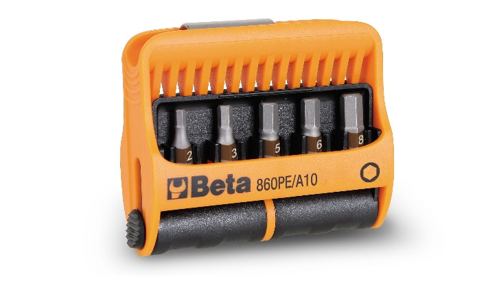 Beta Tools Model 860 Pe/A10-10 Bits in Plastic Case Beta Tools Model 860 Pe/A10-10 Bits in Plastic Case