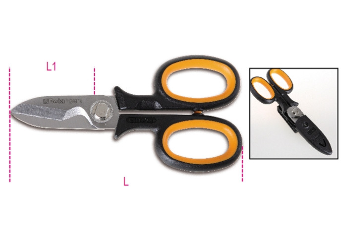 Beta Tools Model 1128 Btx-Electrician's Scissors Beta Tools Model 1128 Btx-Electrician's Scissors