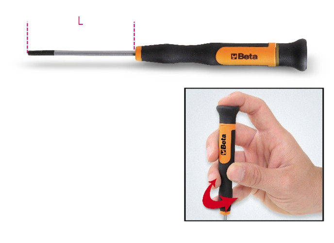 Beta Tools Model 1257Es 3.0mm-Micro-Screwdrivers Hexagon Beta Tools Model 1257Es 3.0mm-Micro-Screwdrivers Hexagon