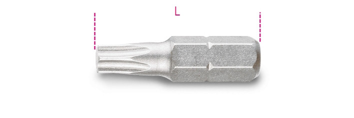 Beta Tools Model 861 Tx8-Bits for Torx Head Screws Beta Tools Model 861 Tx8-Bits for Torx Head Screws