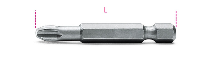 Beta Tools Model 862 Ph3-Bits for Cross Head Ph Screws Beta Tools Model 862 Ph3-Bits for Cross Head Ph Screws