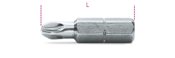 Beta Tools Model 866 Pz1-Bits for Cross Head Pz Screws Beta Tools Model 866 Pz1-Bits for Cross Head Pz Screws