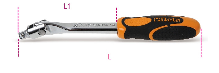 Beta Tools Model 900 35A-1/4' Drive Swivel Handle Beta Tools Model 900 35A-1/4' Drive Swivel Handle