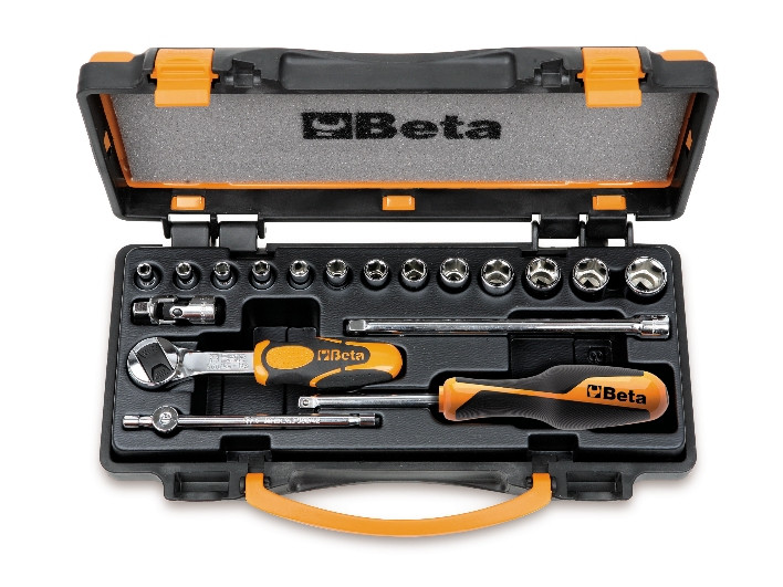 Beta Tools Model 900 C13-5-13 Hexagon Sockets + 5 Accessories Beta Tools Model 900 C13-5-13 Hexagon Sockets + 5 Accessories