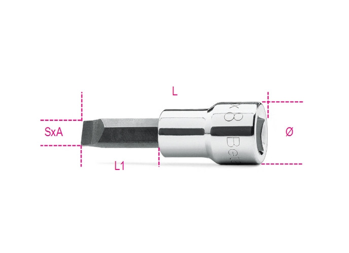 Beta Tools Model 910 Lp1X5 5-Socket Drivers Slotted Head Beta Tools Model 910 Lp1X5 5-Socket Drivers Slotted Head