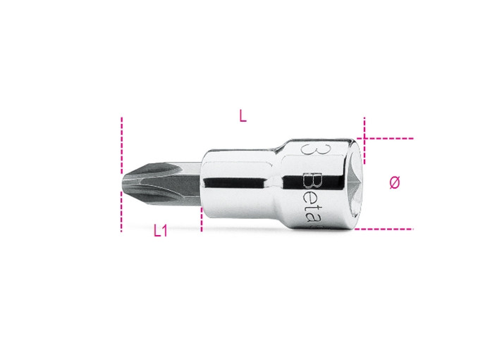 Beta Tools Model 910 Ph4-Socket Drivers for Cross Head Ph Beta Tools Model 910 Ph4-Socket Drivers for Cross Head Ph