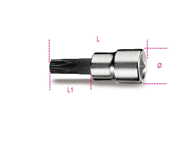 Beta Tools Model 910 Pt45-Socket Drivers for 5-Star Head Beta Tools Model 910 Pt45-Socket Drivers for 5-Star Head