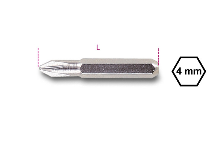 Beta Tools Model 1256 Ph000-Bits for Phillips Screws Beta Tools Model 1256 Ph000-Bits for Phillips Screws