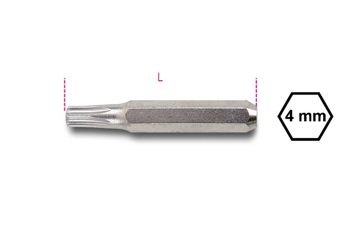 Beta Tools Model 1256 Tx4-Bits for Torx Head Screws Beta Tools Model 1256 Tx4-Bits for Torx Head Screws