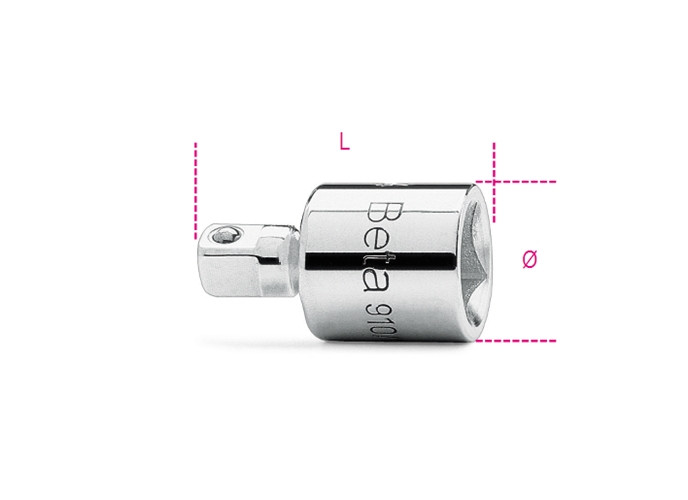 Beta Tools Model 910 15-Adaptor 3/8'-1/4' Drivers Beta Tools Model 910 15-Adaptor 3/8'-1/4' Drivers