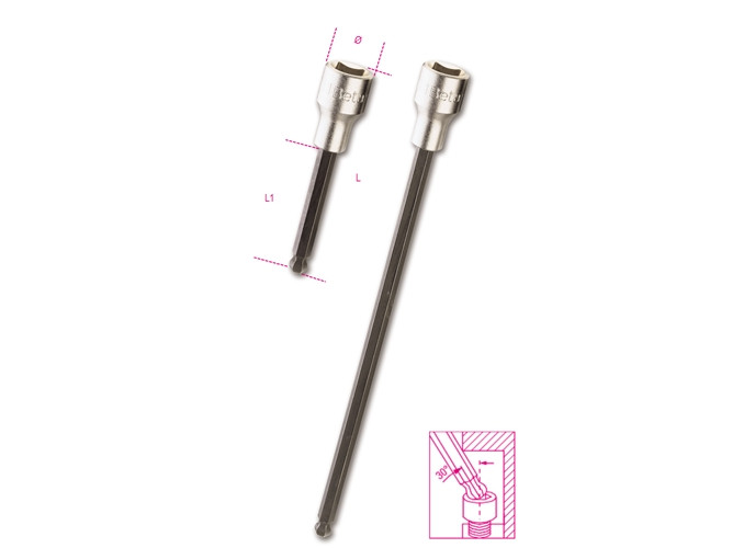 Beta Tools Model 920 Bp8Xl-Ball Head Socket Drivers Beta Tools Model 920 Bp8Xl-Ball Head Socket Drivers