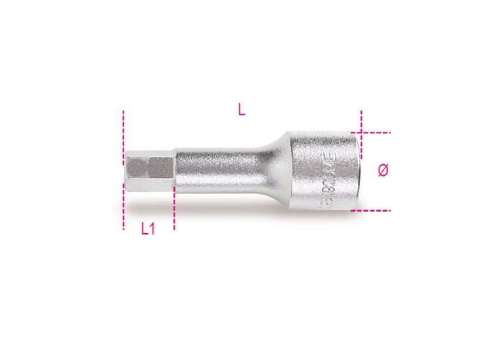 Beta Tools Model 920 Me5mm-Socket Drivers for Hexagon Screws Beta Tools Model 920 Me5mm-Socket Drivers for Hexagon Screws