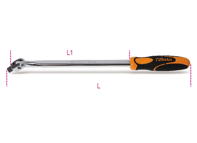 Beta Tools Model 920 36A-1/2' Drive Swivel Handle Beta Tools Model 920 36A-1/2' Drive Swivel Handle
