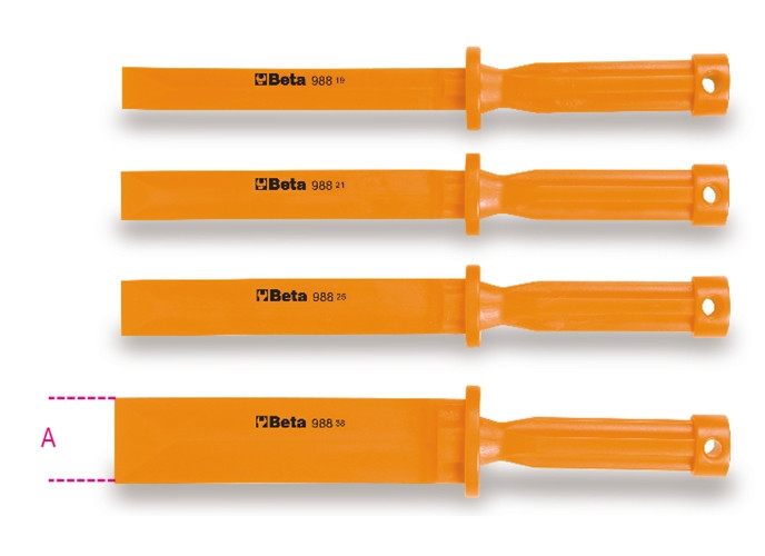Beta Tools Model 988 K4-4 Scratchproof Plastic Chisels Beta Tools Model 988 K4-4 Scratchproof Plastic Chisels