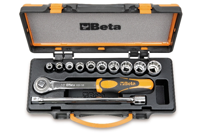 Beta Tools Model 920 As/C10-10 Bi-Hexagon Sockets + 2 Accessories Beta Tools Model 920 As/C10-10 Bi-Hexagon Sockets + 2 Accessories