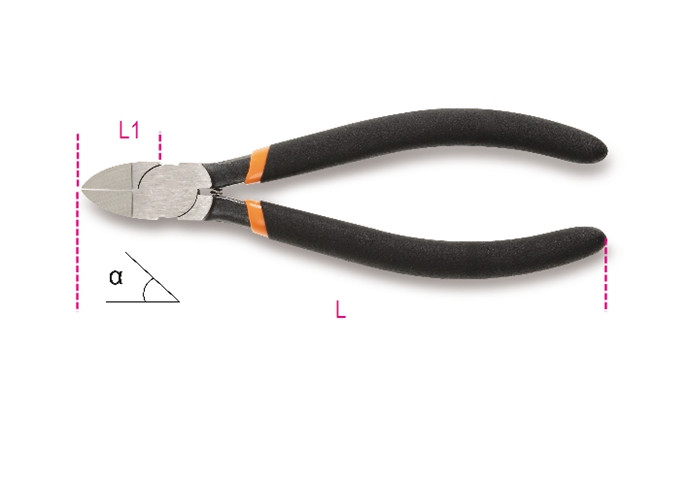 Beta Tools Model 1080 D15-Diagonal Flush Cutting Nippers Beta Tools Model 1080 D15-Diagonal Flush Cutting Nippers