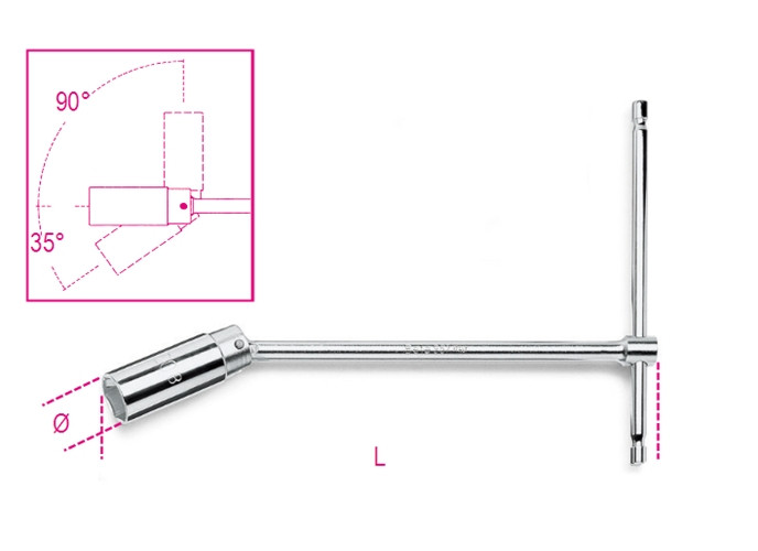 Beta Tools Model 957 20 8-T-Handle Spark Plug Wrenches Beta Tools Model 957 20 8-T-Handle Spark Plug Wrenches