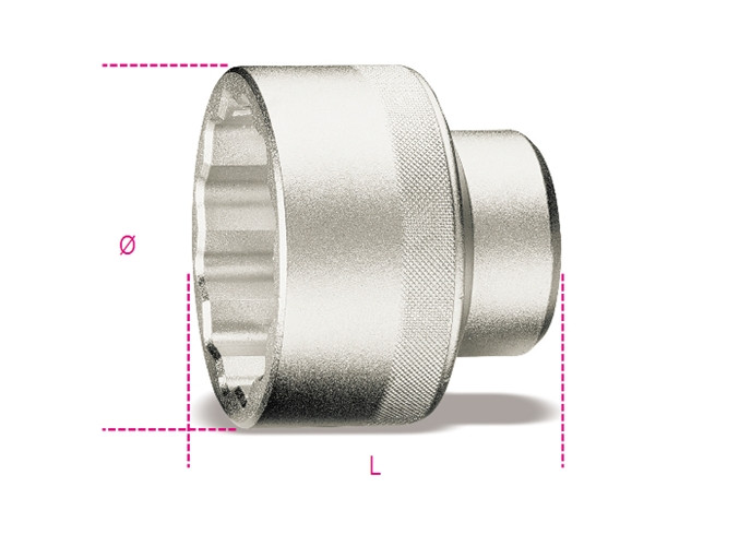 Beta Tools Model 970 B-Socket for Locking Hub Nuts Beta Tools Model 970 B-Socket for Locking Hub Nuts