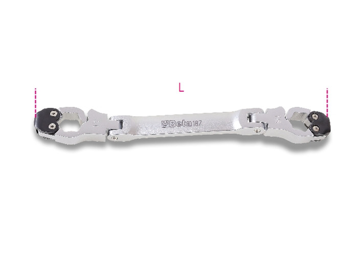 Beta Tools Model 187 10X11mm-Swivelling Openable Wrenches Beta Tools Model 187 10X11mm-Swivelling Openable Wrenches