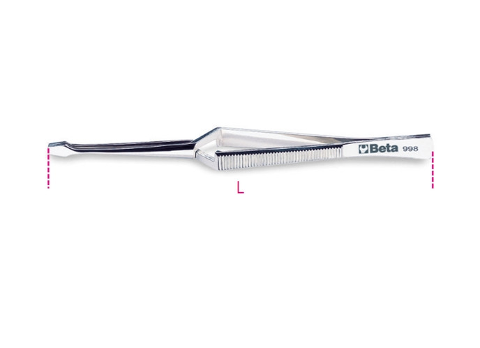 Beta Tools Model 998 150mm-Cross End Spring Tweezers Beta Tools Model 998 150mm-Cross End Spring Tweezers