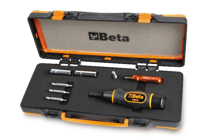 Beta Tools Model 971 C8-Torque Screwdriver with Accessories Beta Tools Model 971 C8-Torque Screwdriver with Accessories