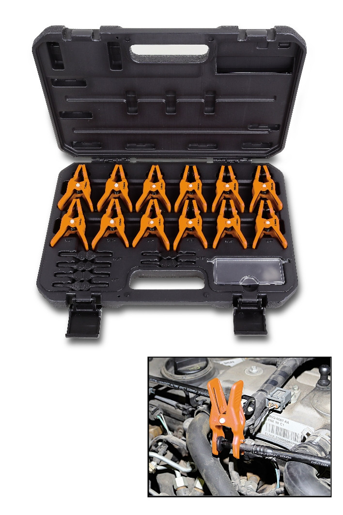 Beta Tools Model 1481 C12-12 Plastic Hose Pliers in Case Beta Tools Model 1481 C12-12 Plastic Hose Pliers in Case