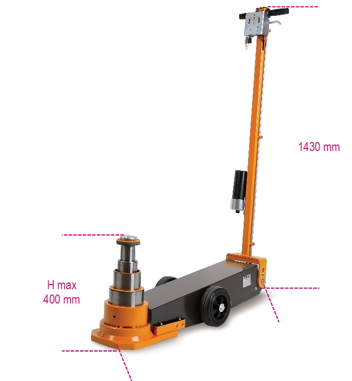 Beta Tools Model 3067 70-13T-Air Hydraulic Jack 70-43-23-13T Beta Tools Model 3067 70-13T-Air Hydraulic Jack 70-43-23-13T