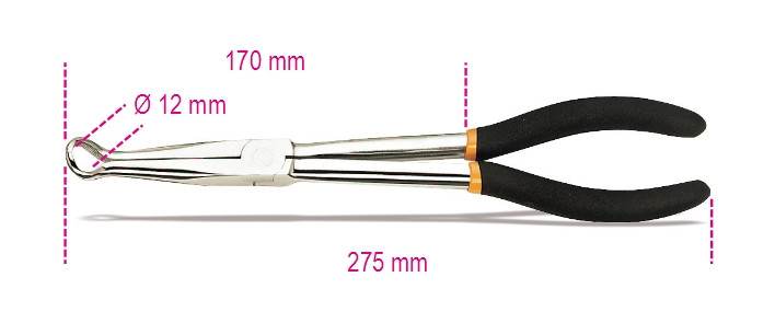 Beta Tools Model 1474 Dl-Spark-Plug Pliers Long Nose Pvc Beta Tools Model 1474 Dl-Spark-Plug Pliers Long Nose Pvc