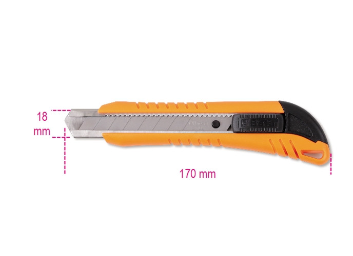 Beta Tools Model 1771 Utility Knife with 3 Blades Beta Tools Model 1771 Utility Knife with 3 Blades