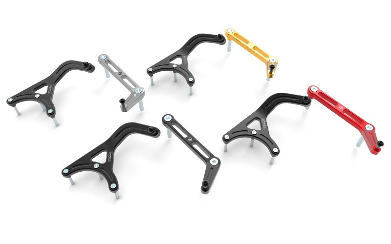 DBK Special Parts (Ducabike) Steering Damper Mount Kit for the 2015+ Ducati Multistrada 1260 / 1200 / 950 DBK Special Parts (Ducabike) Steering Damper Mount Kit for the 2015+ Ducati Multistrada 1260 / 1200 / 950