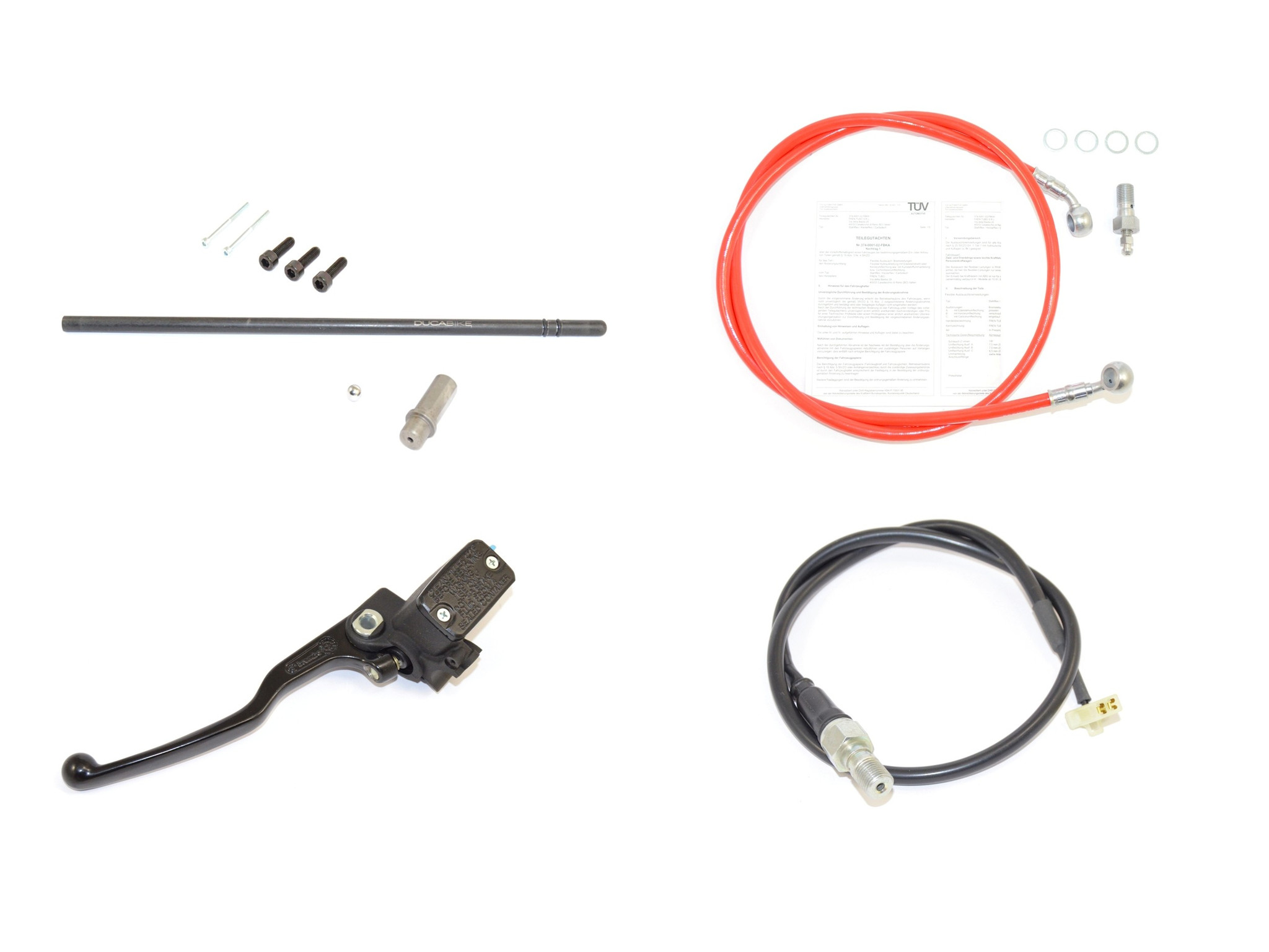 DBK Special Parts (Ducabike) Hydraulic Clutch Conversion Kit for the 2015-2017 Ducati Monster 821 (2015-2016 in Europe) DBK Special Parts (Ducabike) Hydraulic Clutch Conversion Kit for the 2015-2017 Ducati Monster 821 (2015-2016 in Europe)