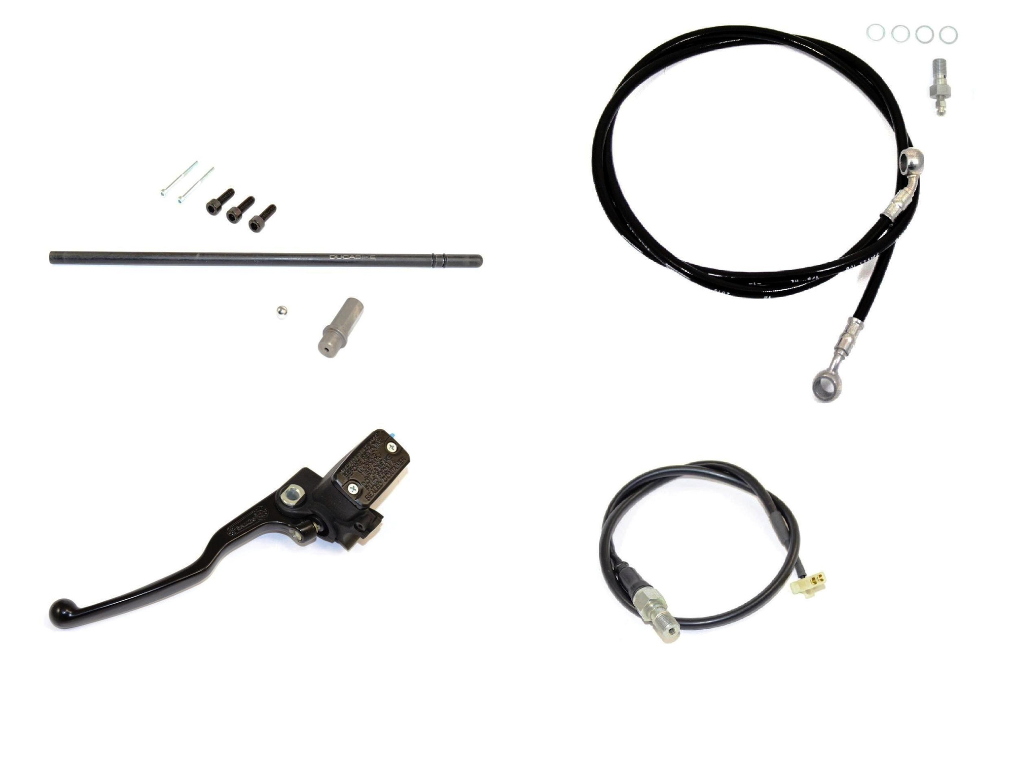 DBK Special Parts (Ducabike) Hydraulic Clutch Conversion Kit for the Ducati Hypermotard 939 and certain 2017 Scrambler models DBK Special Parts (Ducabike) Hydraulic Clutch Conversion Kit for the Ducati Hypermotard 939 and certain 2017 Scrambler models