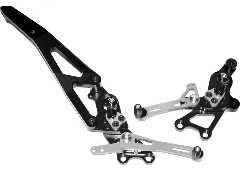 Ducabike Adjustable Rearsets for the Ducati Hypermotard 821/939