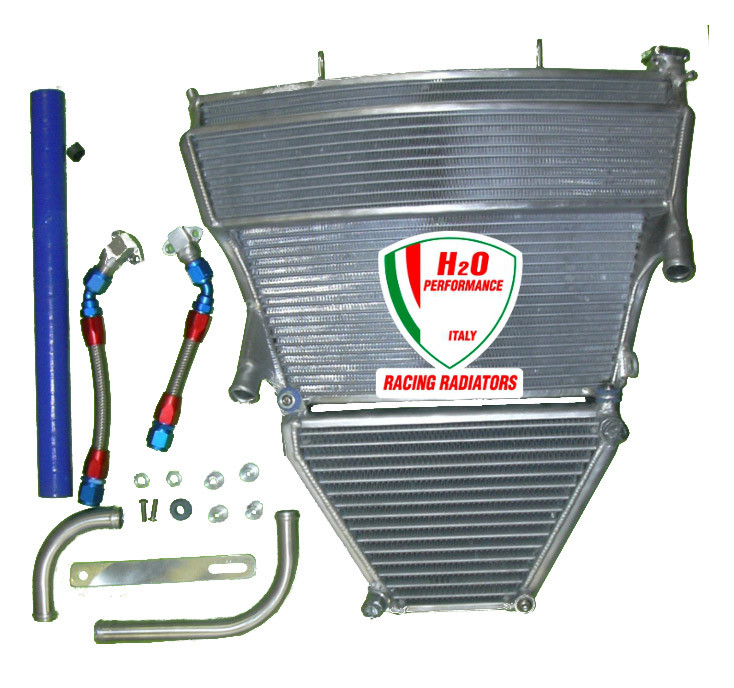 Galletto Radiatori (H2O Performance) Oversize Radiator and Oil Cooler kit For Suzuki GSX-R1000 (2005-06) Galletto Radiatori (H2O Performance) Oversize Radiator and Oil Cooler kit For Suzuki GSX-R1000 (2005-06)