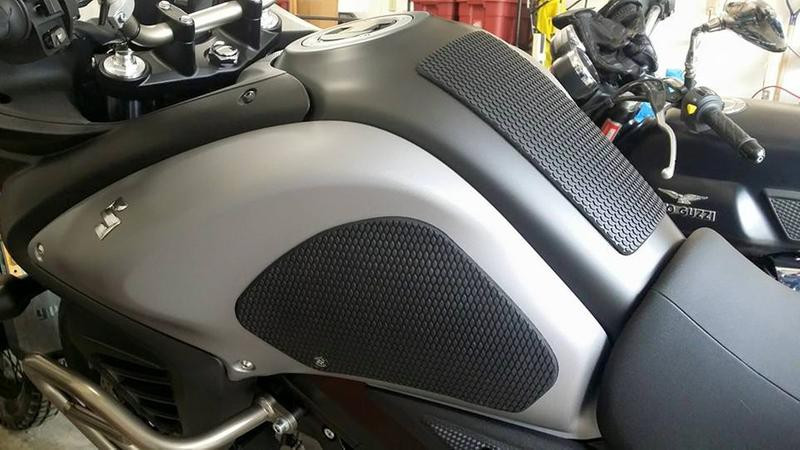 TechSpec Tank Grip Pads for the Suzuki V-Strom DL650 (12-16) TechSpec Tank Grip Pads for the Suzuki V-Strom DL650 (12-16)