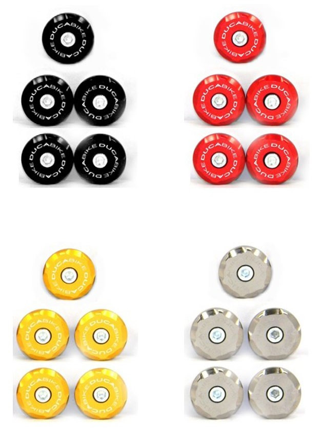 DBK Special Parts (Ducabike) Frame Plug Kit for the Ducati Multistrada (non 1200 models) DBK Special Parts (Ducabike) Frame Plug Kit for the Ducati Multistrada (non 1200 models)