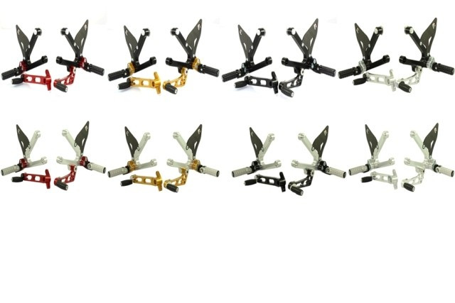 DBK Special Parts (Ducabike) Adjustable Rearsets for the Ducati Sport Classic/Sport 1000, Paul Smart, and SuperSport DBK Special Parts (Ducabike) Adjustable Rearsets for the Ducati Sport Classic/Sport 1000, Paul Smart, and SuperSport