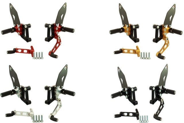 DBK Special Parts (Ducabike) SP Adjustable Rearsets for the Ducati 749/999 DBK Special Parts (Ducabike) SP Adjustable Rearsets for the Ducati 749/999