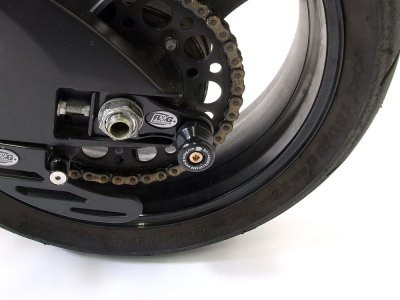 R&G Racing Cotton Reel swingarm spools for Suzuki GSX-R600 '06-'10 & GSX-R750 '06-'10 OFFSET R&G Racing Cotton Reel swingarm spools for Suzuki GSX-R600 '06-'10 & GSX-R750 '06-'10 OFFSET