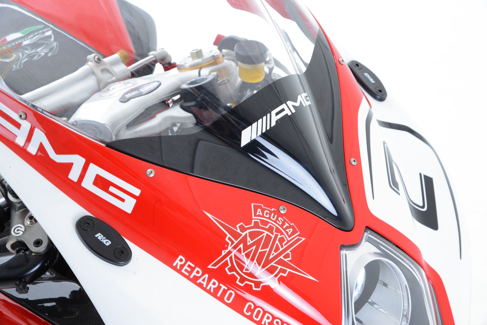 R&G Racing Mirror Blanking Plates For MV Agusta F3 675 '12-'14 F3 800 '12-'15 F4 1000 R '13-'15 R&G Racing Mirror Blanking Plates For MV Agusta F3 675 '12-'14 F3 800 '12-'15 F4 1000 R '13-'15