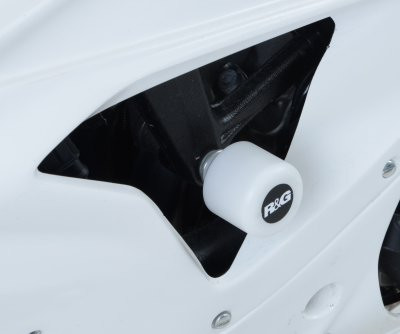 R&G Racing frame sliders RACE ONLY WHITE BMW S1000RR '10-15 R&G Racing frame sliders RACE ONLY WHITE BMW S1000RR '10-15