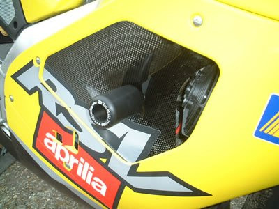 R&G Racing Frame Sliders for Aprilia RSV Mille '01-'03 Classic Style R&G Racing Frame Sliders for Aprilia RSV Mille '01-'03 Classic Style