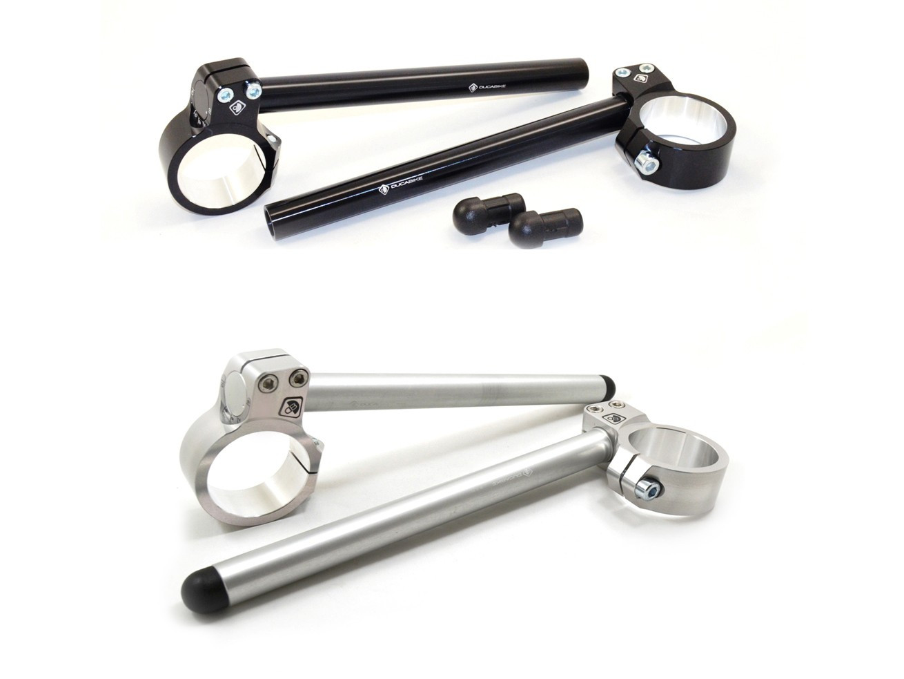 DBK Special Parts (Ducabike) Adjustable Clip-Ons - 0mm Rise DBK Special Parts (Ducabike) Adjustable Clip-Ons - 0mm Rise